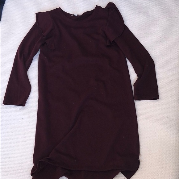 Maroon Moral Fiber dress - Picture 2 of 5
